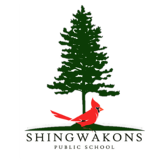 Shingwàkons public school logo